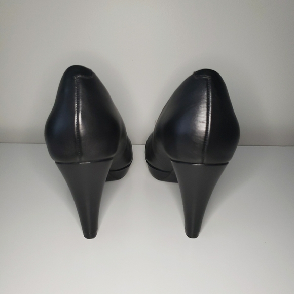 Clarks  Brier Dolly - Black leather pumps NIB 6M - Picture 11 of 13